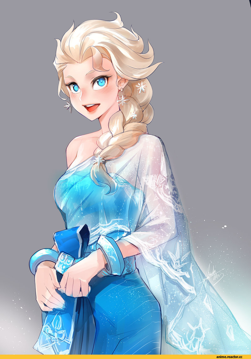 Elsa (Frozen), Frozen (Disney), фильмы, Anime Art, art барышня, красивые картинки, Anime