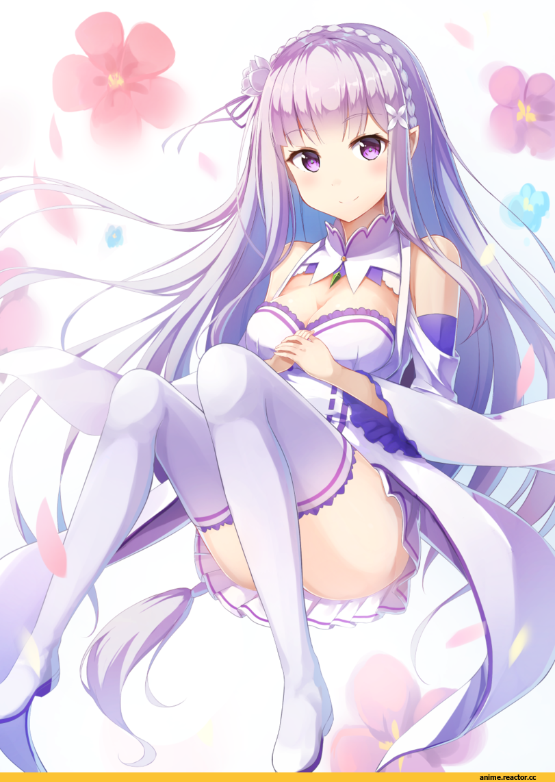 Emilia (re zero), Re Zero Kara Hajimeru Isekai Seikatsu, Anime