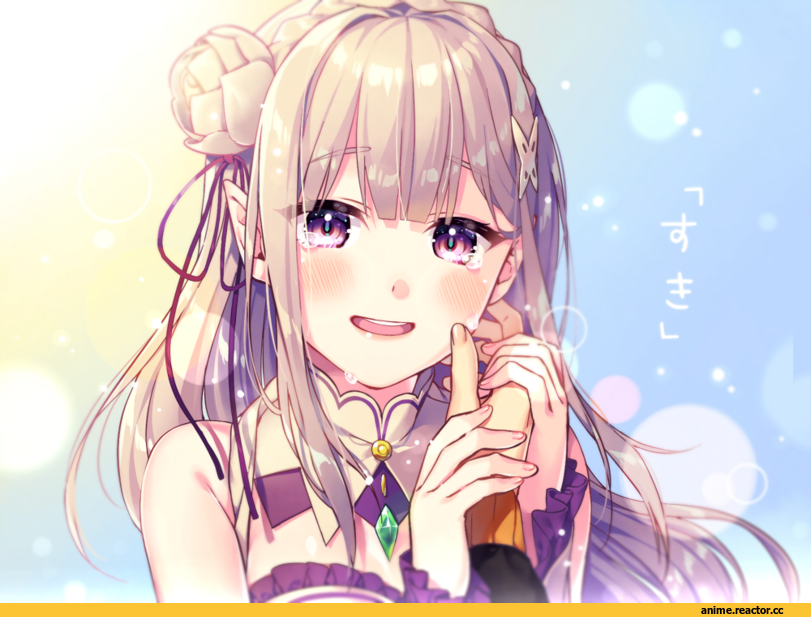 Re Zero Kara Hajimeru Isekai Seikatsu, Emilia (re zero), kuroki (ma-na-tu), Anime