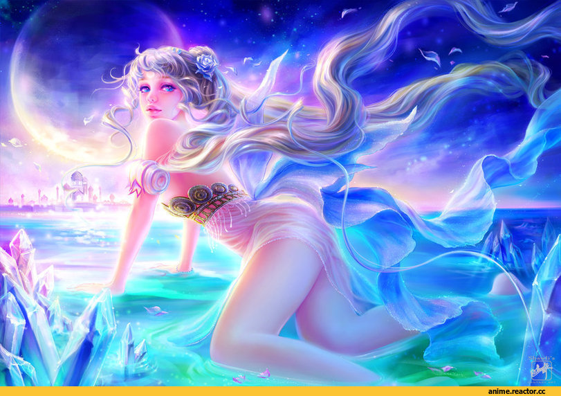 арт барышня, красивые картинки, shawli2007, Fantasy, art, Princess Serenity, Bishoujo Senshi Sailor Moon, Anime
