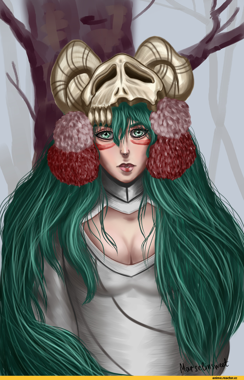 красивые картинки, art, Nelliel Tu Odelschwanck, Bleach, арт барышня, Anime