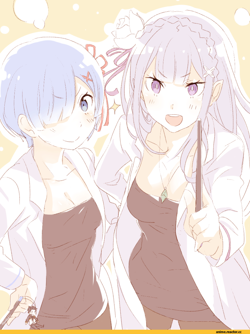 Emilia (re zero), Re Zero Kara Hajimeru Isekai Seikatsu, aimee, Anime