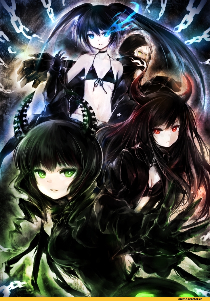 art, Black Rock Shooter, песочница, Anime