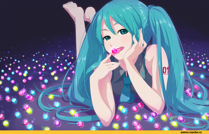 art, Hatsune Miku, Vocaloid, песочница, под катом еще, Anime