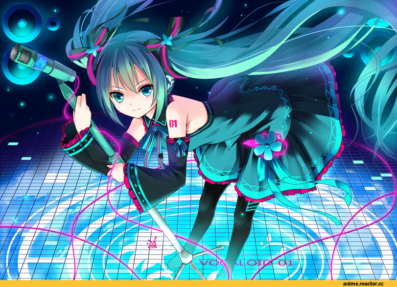 art, Hatsune Miku, Vocaloid, песочница, Anime