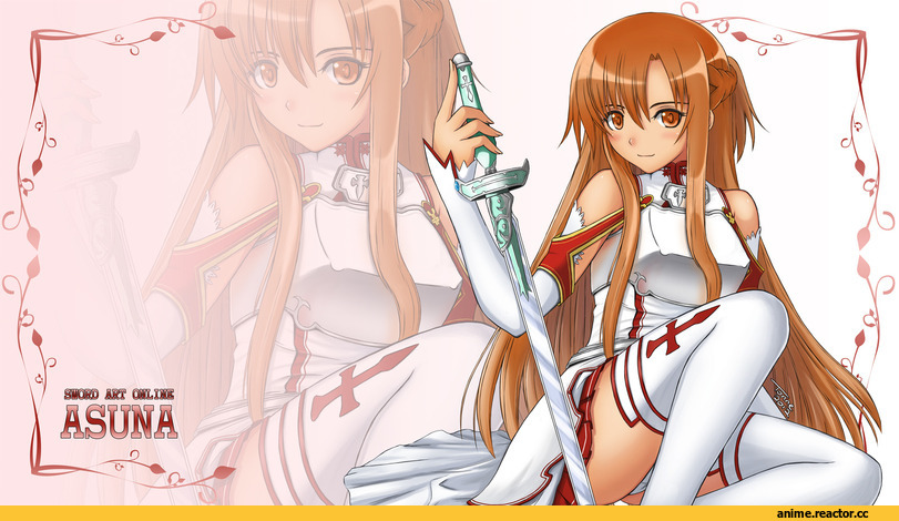 art, Sword Art Online, Asuna, Anime