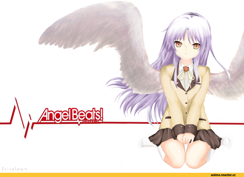 Anime Art, art, Angel beats, Kanade Tachibana, песочница, Anime