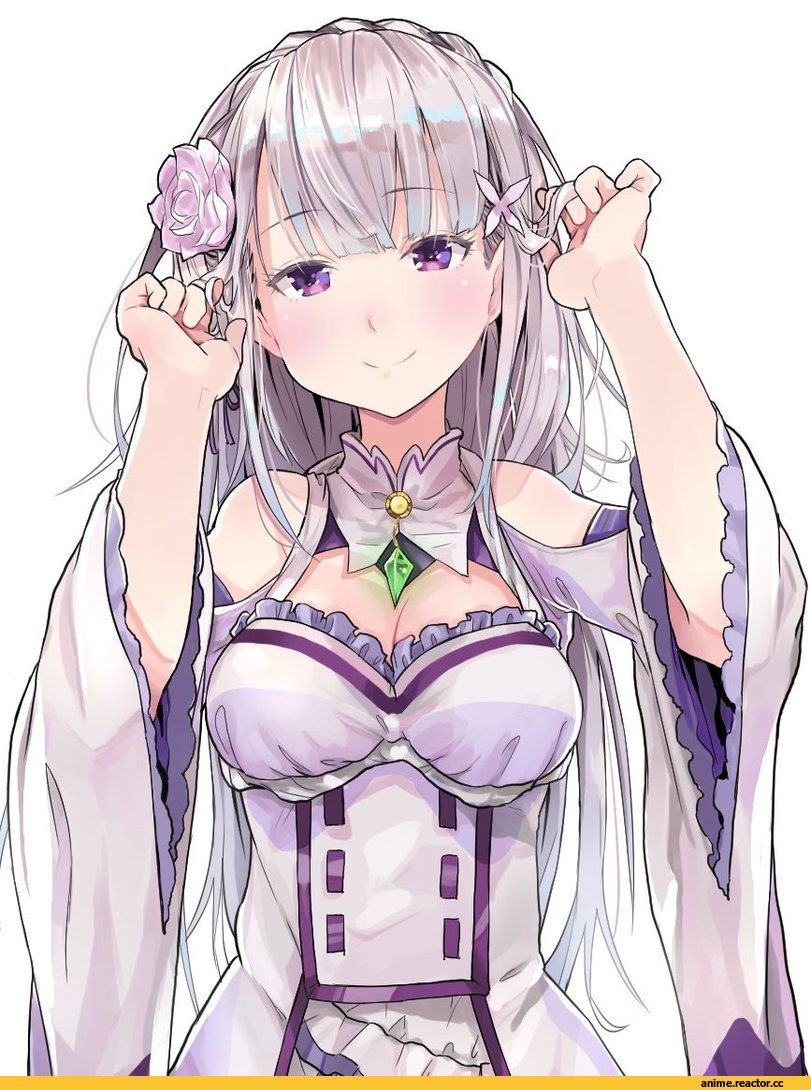 Re Zero Kara Hajimeru Isekai Seikatsu, Emilia (re zero), wataro (watawatawatapon), Anime