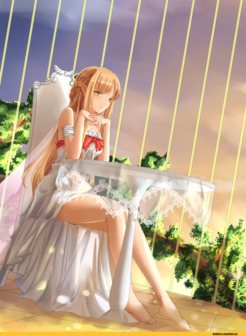 art, Sword Art Online, Asuna, Anime