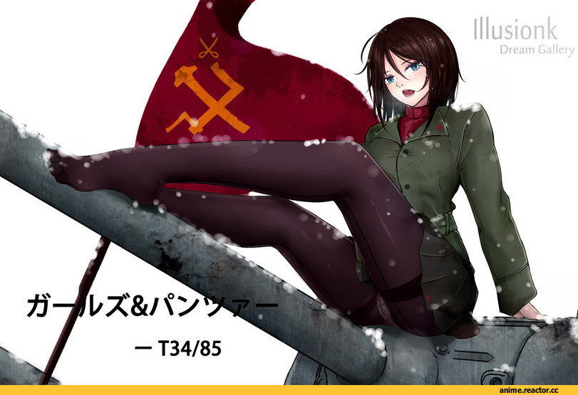 art, красивые картинки, Girls und Panzer, Anime