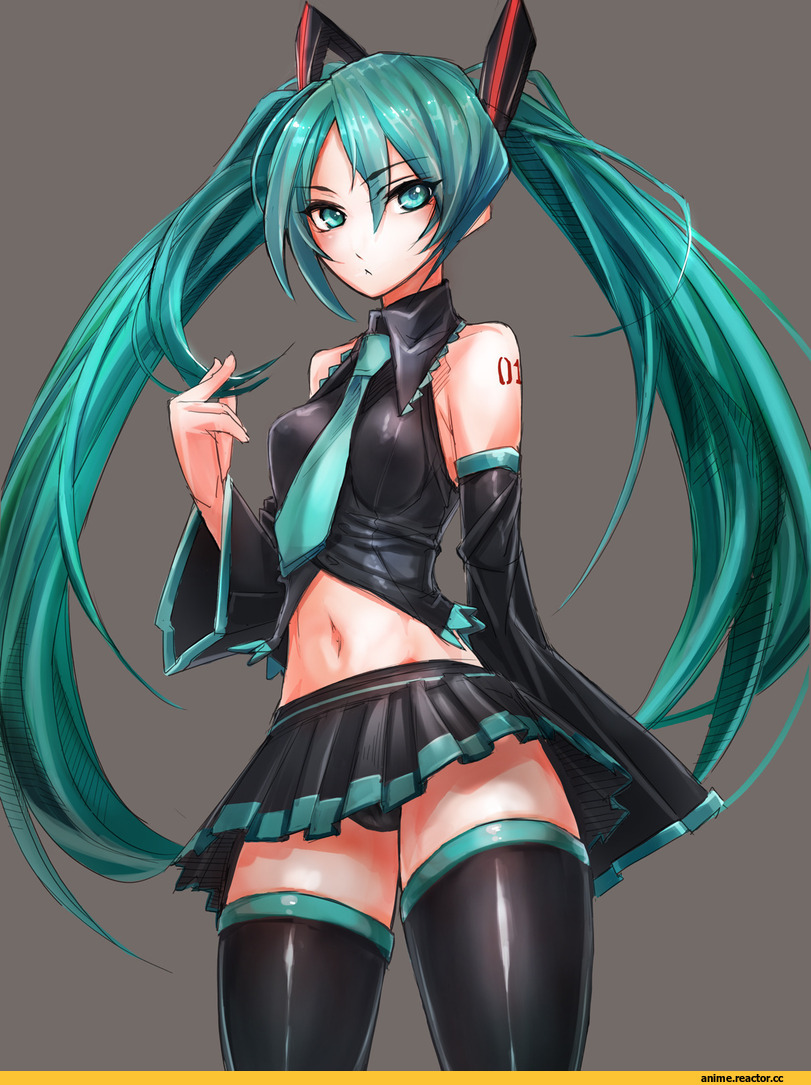 Hatsune Miku, Vocaloid, Anime Art, art, красивые картинки, Anime