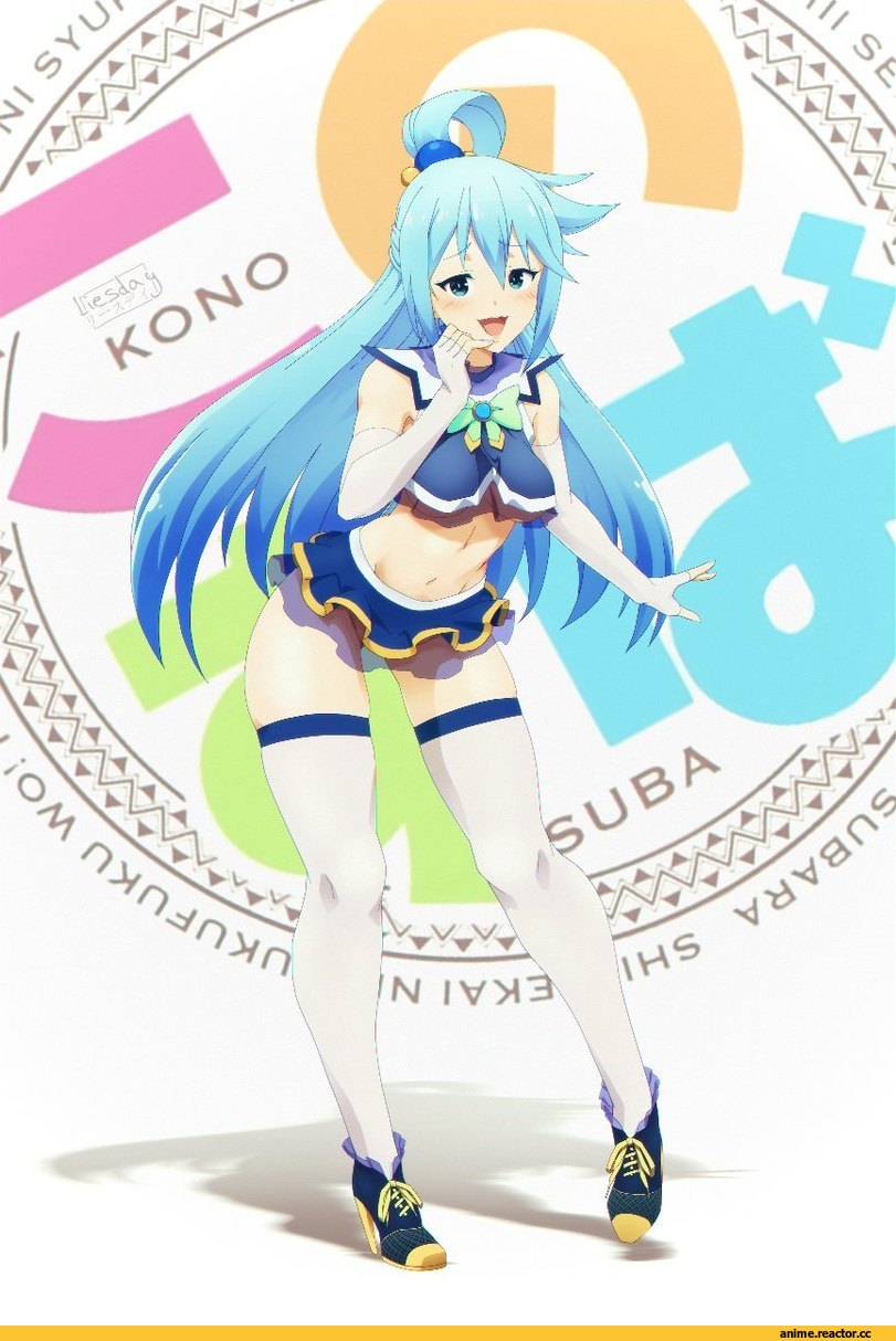 Aqua (KonoSuba), KonoSuba, Anime