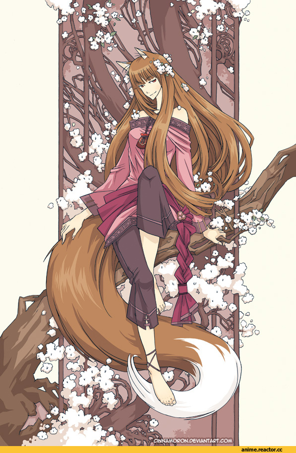art, красивые картинки, Anime Art, Spice and Wolf, Inumimi, Animal Ears, Anime