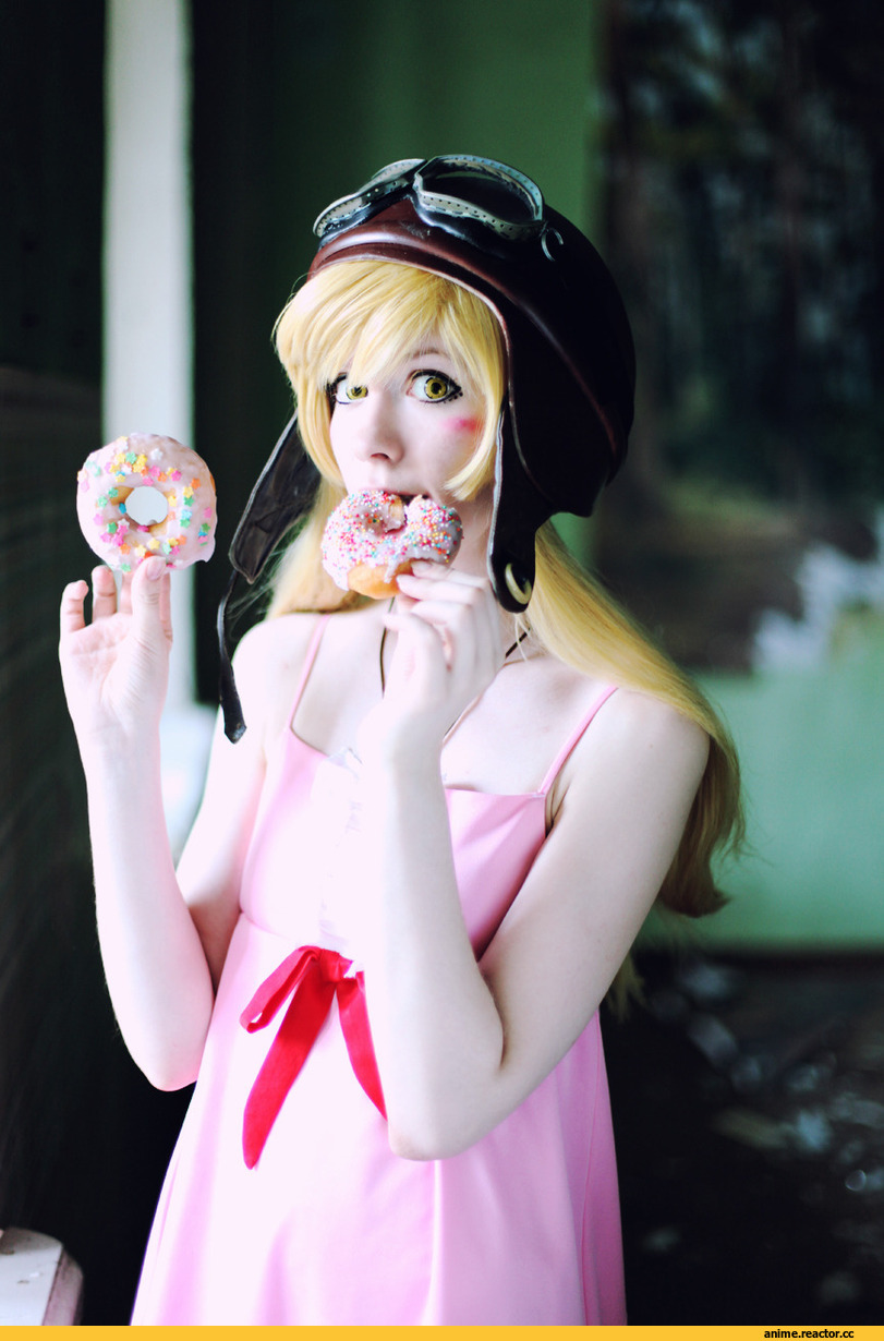 art, красивые картинки, Monogatari (Series), cosplay, Oshino Shinobu, Anime Cosplay, Tenori-tiger, Anime