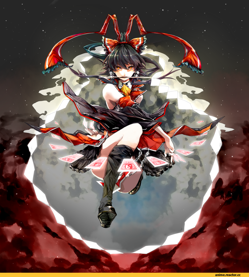 art, красивые картинки, песочница, Touhou Project, Hakurei Reimu, Anime