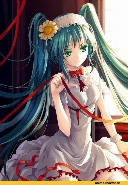 Hatsune Miku, Vocaloid, art, красивые картинки, удалённое, Anime