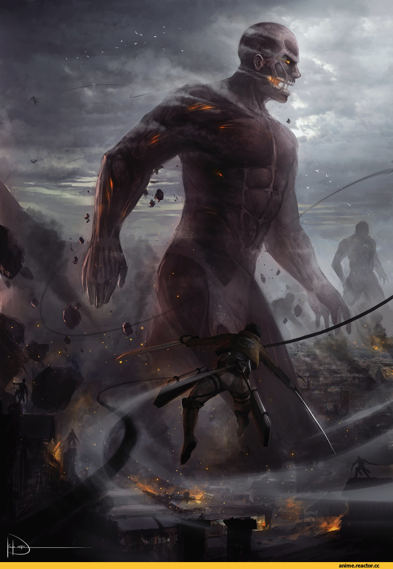 art, красивые картинки, Anime Art, Shingeki no Kyojin, Anime