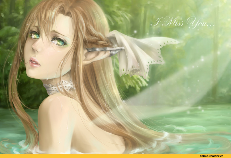 Sword Art Online, art, красивые картинки, Asuna Yuuki, Anime