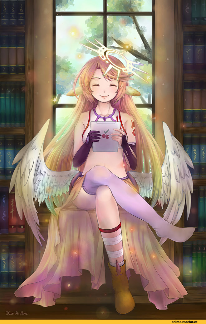 Jibril, No Game No Life, Anime