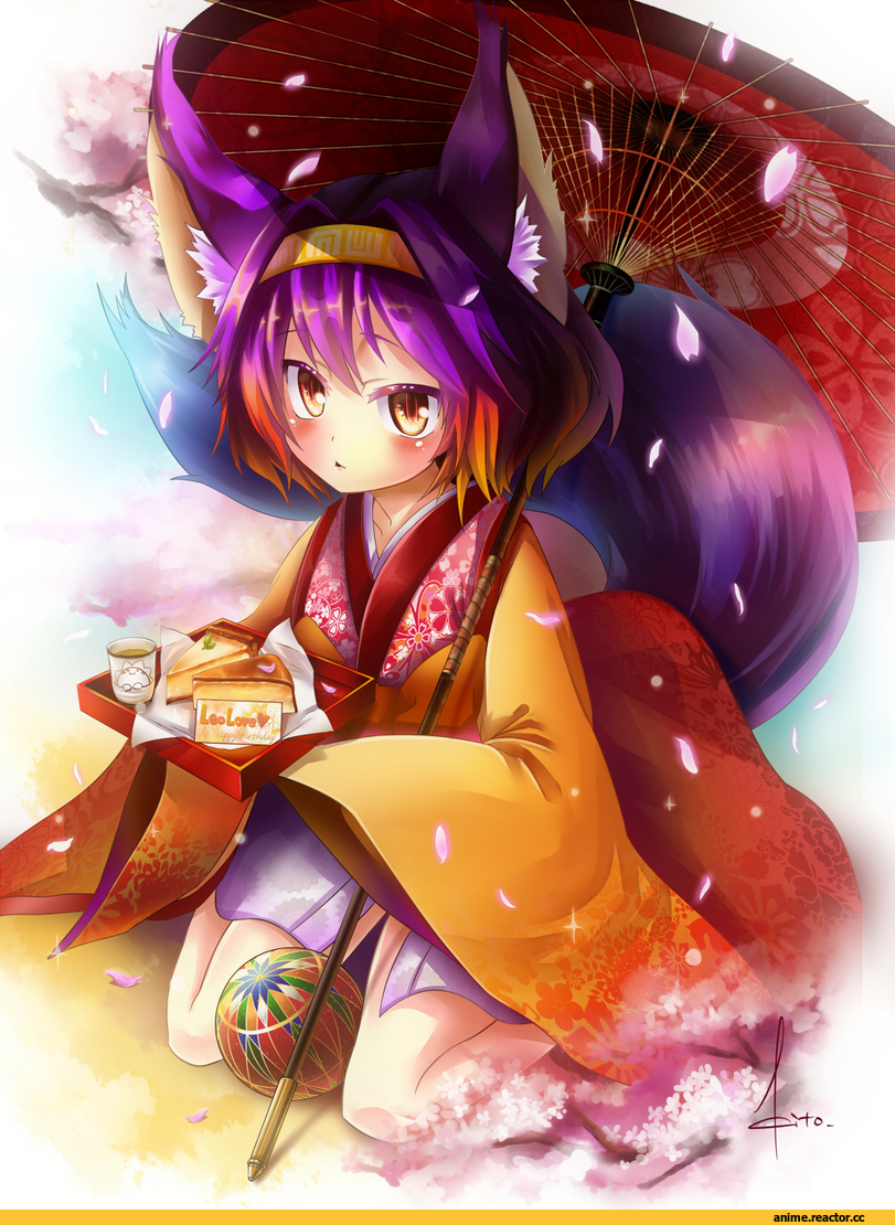 Hatsuse Izuna, No Game No Life, Kitsune, Animal Ears, Anime