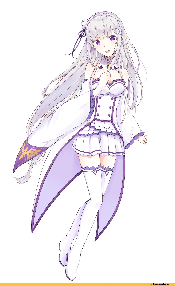 Re Zero Kara Hajimeru Isekai Seikatsu, Emilia (re zero), Anime