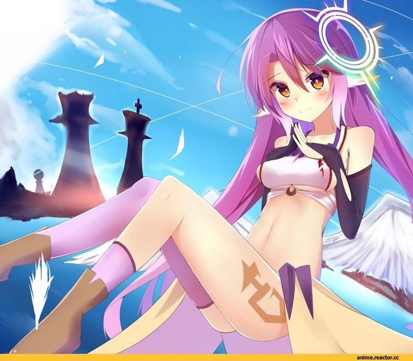 Jibril, No Game No Life, Anime