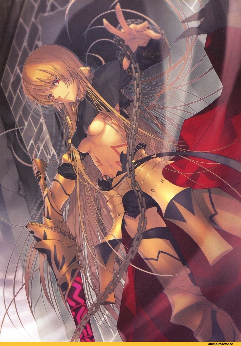 Gilgamesh (Fate), Fate (series), Rule 63, няша в броне, Anime Няши, Anime Ero, Anime