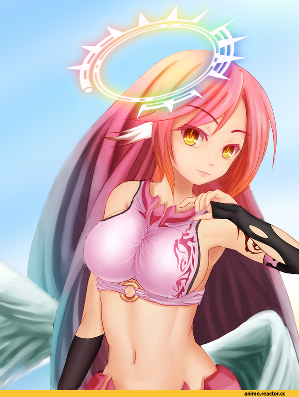 Jibril, No Game No Life, Anime