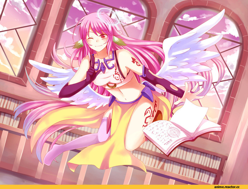 Jibril, No Game No Life, Anime