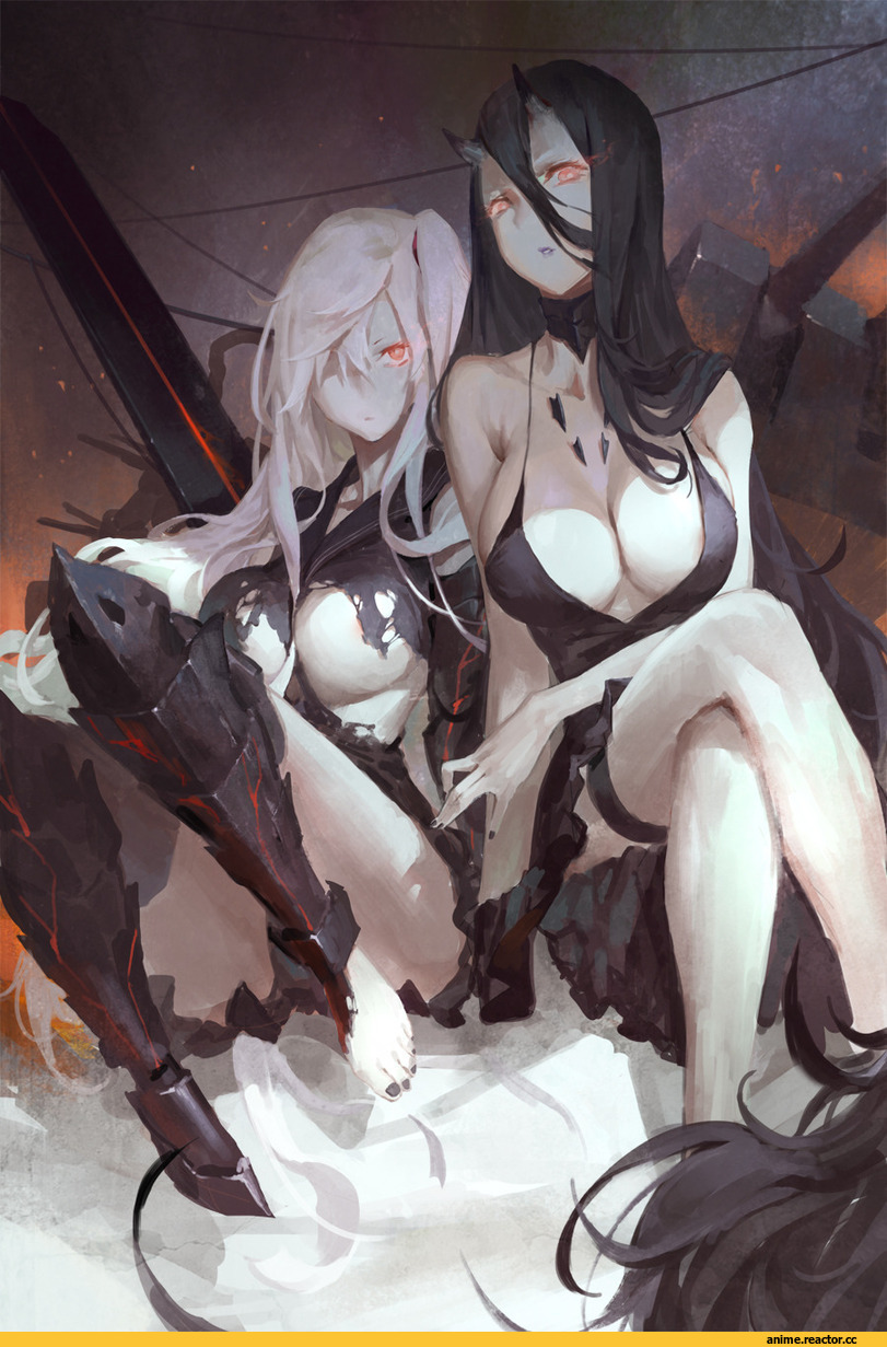 Armored Aircraft Carrier Hime, Kantai Collection, cancer (zjcconan), battleship hime, Anime Ero, Anime