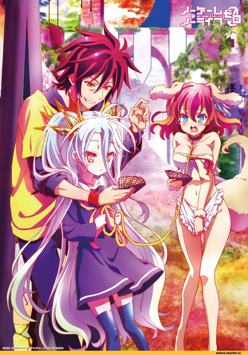 Sora (NGNL), No Game No Life, Shiro (NGNL), Stephanie Dola, Anime