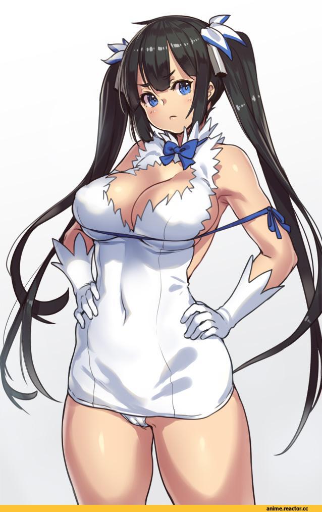 Houtengeki, Anime Art, Danmachi, Hestia (Cosplay), Adult pantsu, Anime Ero, Anime