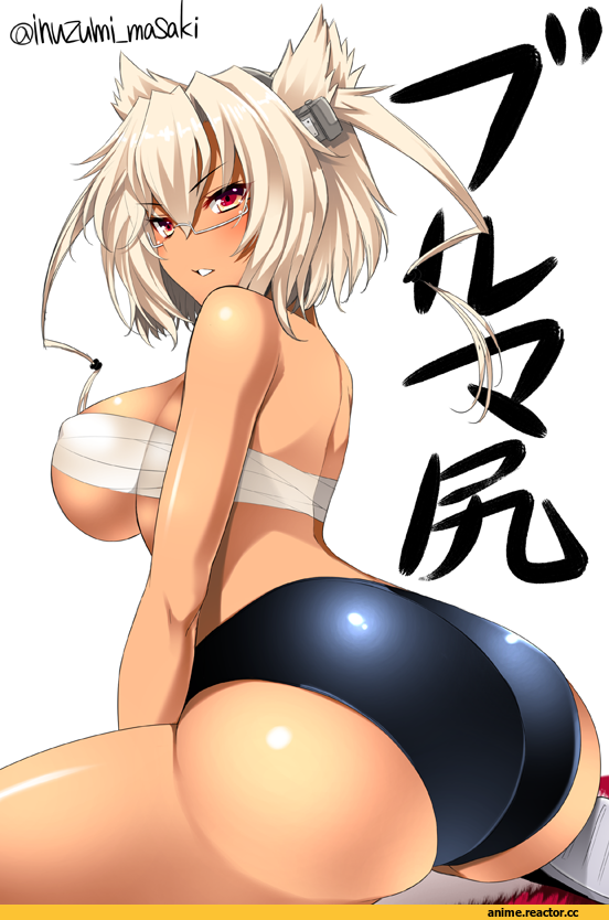 Kantai Collection, Musashi (Kantai Collection), Anime Ero Ass, Anime Ero, Anime Ero Megane, inuzumi masaki, Anime