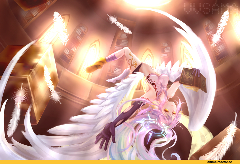 Jibril, No Game No Life, VV SAMA, Anime Art, Anime