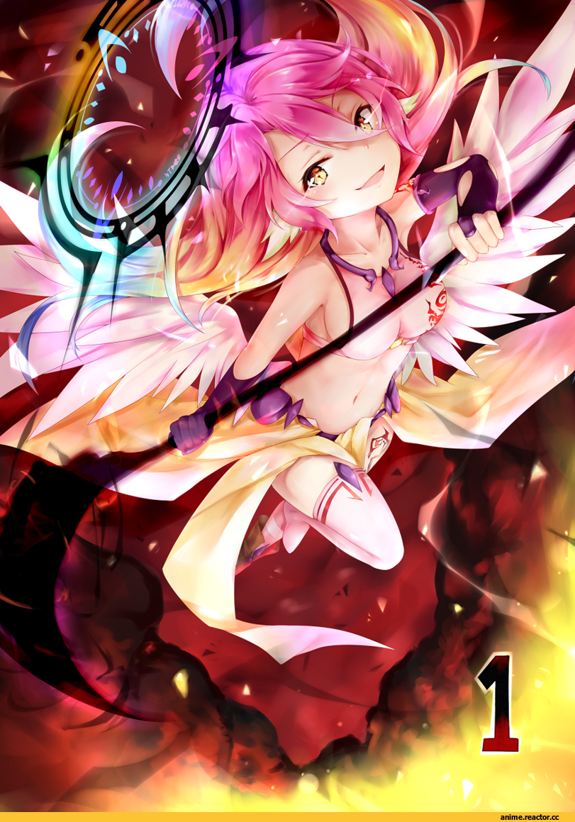 Jibril, No Game No Life, Anime Art, ikasoke (likerm6au), Anime