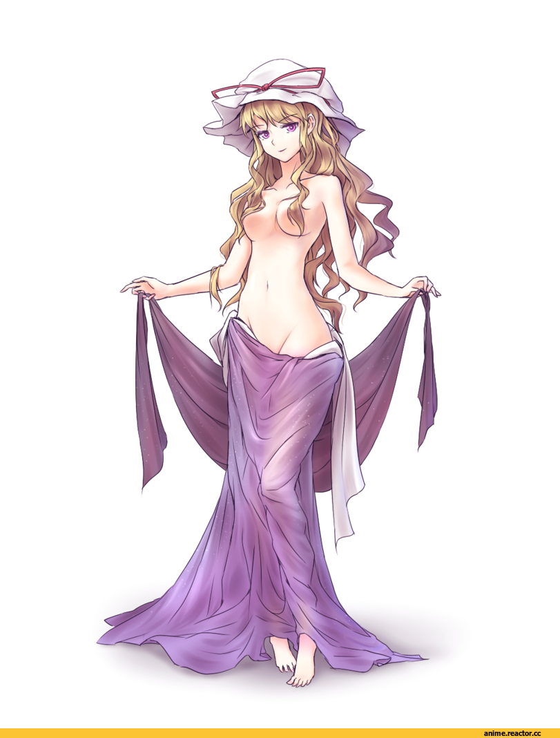 Anime Art, Minust, Anime Ero, Yakumo Yukari, Touhou Project, Anime