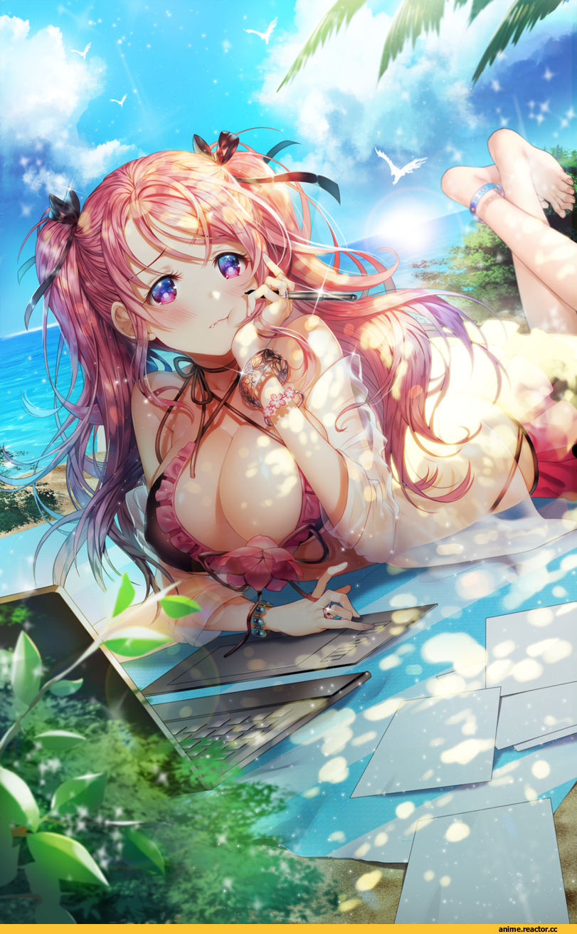 Anime Original, Anime Art, Anime Ero Swim, Anime Ero, Aile (Crossroads), Anime