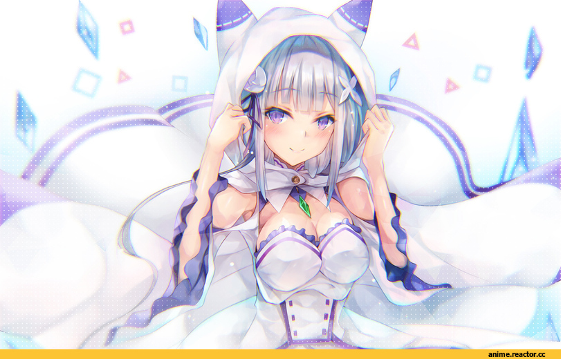 hinot, Emilia (re zero), Re Zero Kara Hajimeru Isekai Seikatsu, Anime Art, artist, Anime