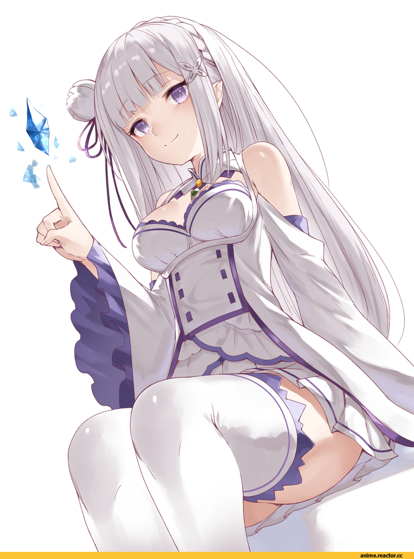 yuuuuu, Anime Art, artist, Emilia (re zero), Re Zero Kara Hajimeru Isekai Seikatsu, Anime Ero, Anime