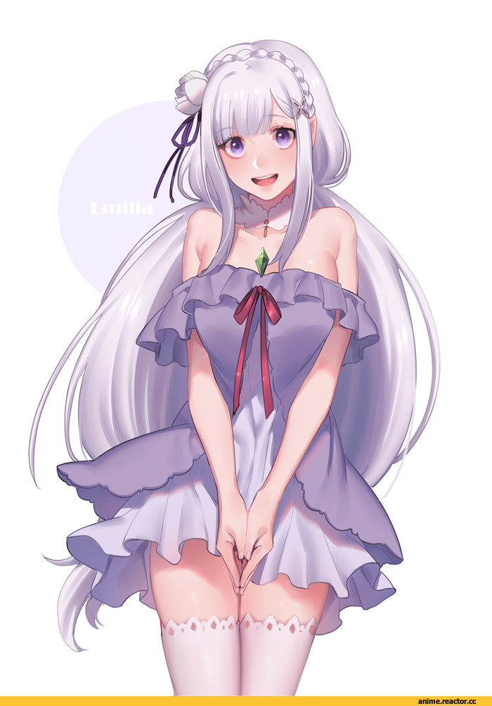 Emilia (re zero), Re Zero Kara Hajimeru Isekai Seikatsu, noriuma, Anime