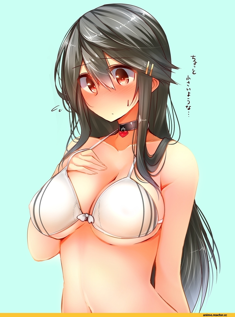 Tsukui Kachou, Anime Art, Anime Ero, Haruna (Kantai Collection), Kantai Collection, Anime Ero Swim, Anime