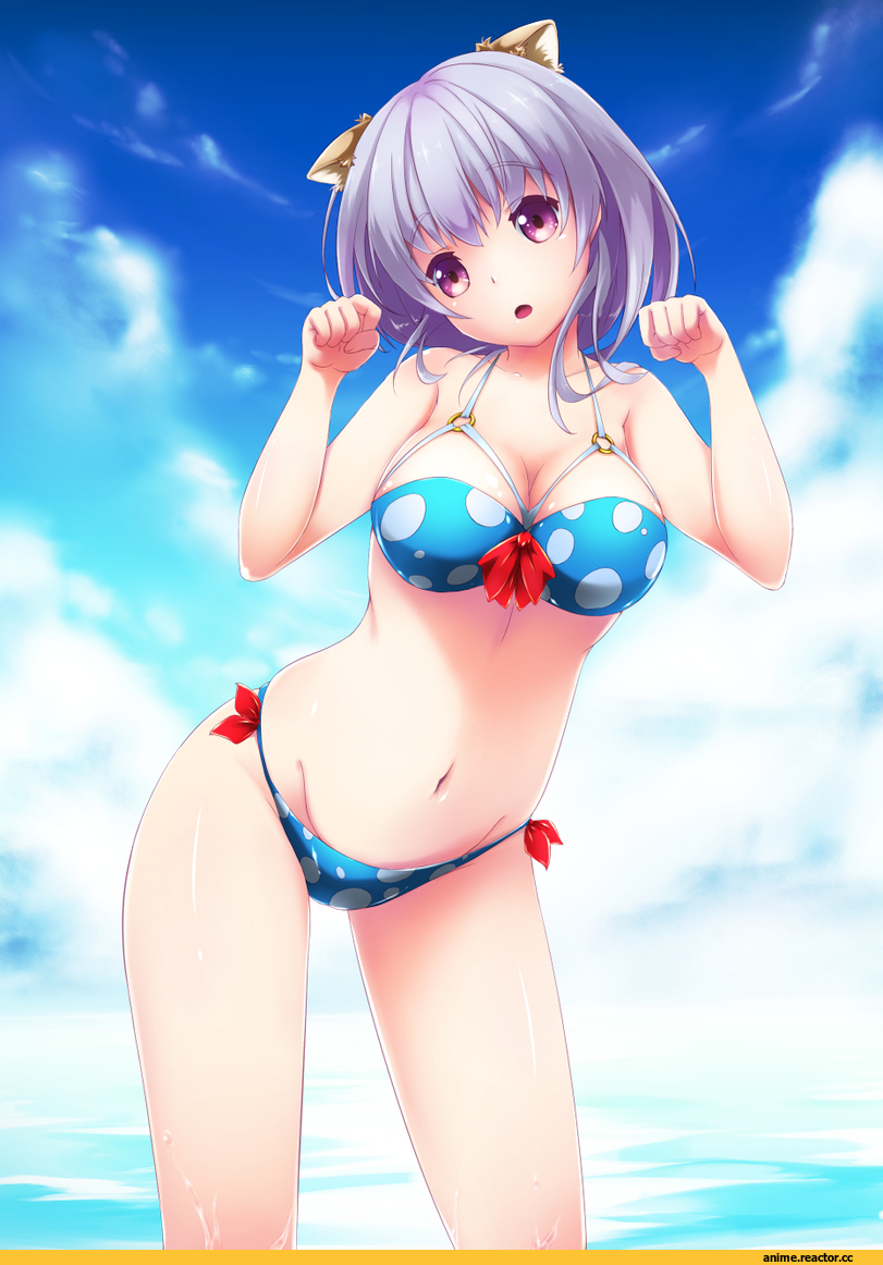 Anime Ero Swim, Anime Ero, Animal Ears, hachi fushigi, nekomimi, Anime