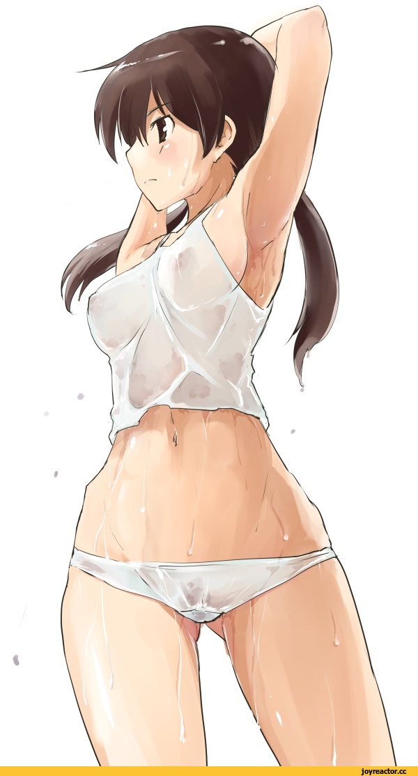 Gertrud Barkhorn, Strike Witches, Anime Adult pantsu, Anime Ero, Anime Adult Wet, Anime Ero Swim, mozu (peth), Anime