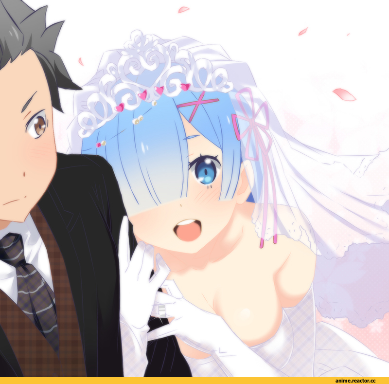 Re Zero Kara Hajimeru Isekai Seikatsu, Rem (re zero), Natsuki Subaru, akage, Anime