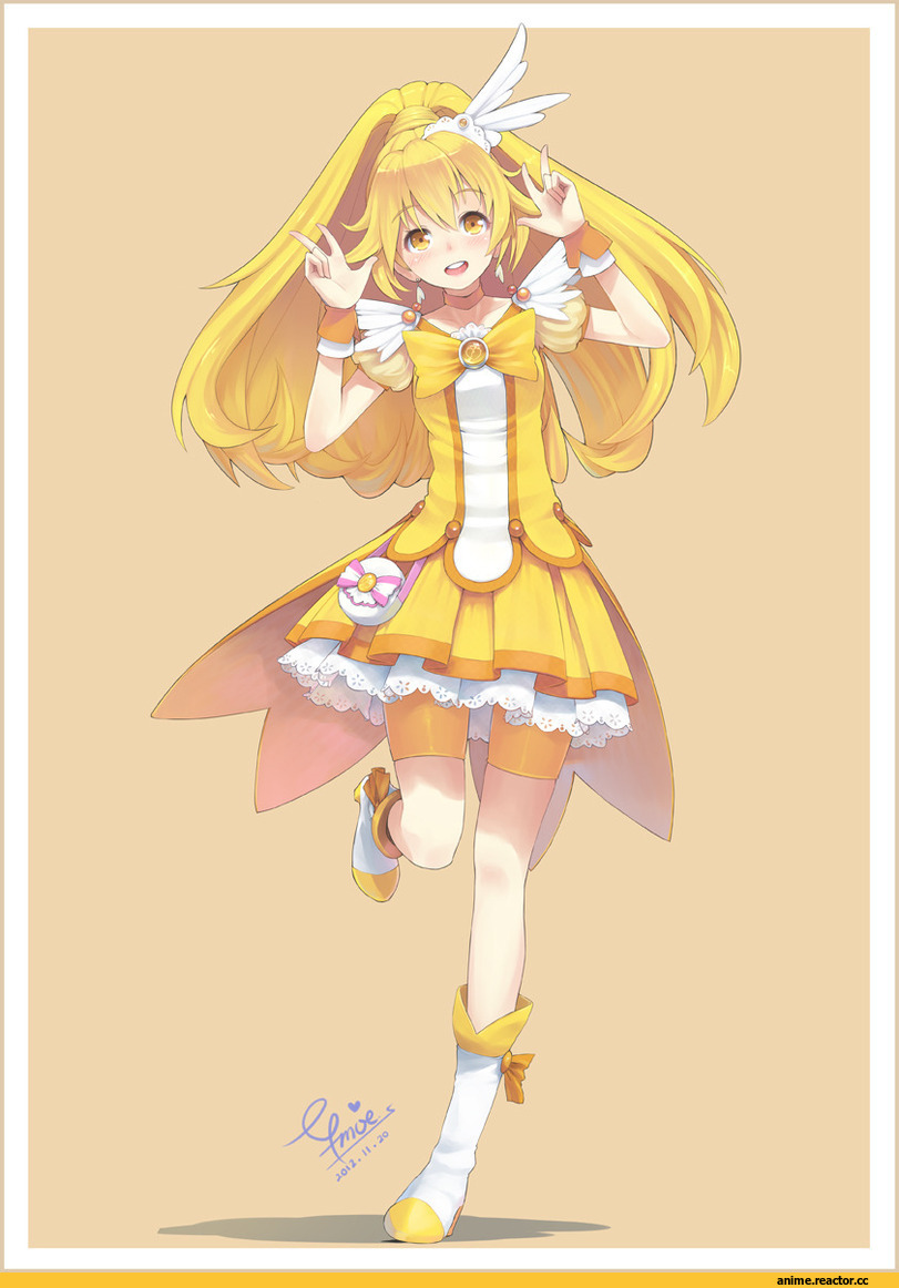 Anime Art, cure peace, kise yayoi, Smile precure!, Precure, Anime