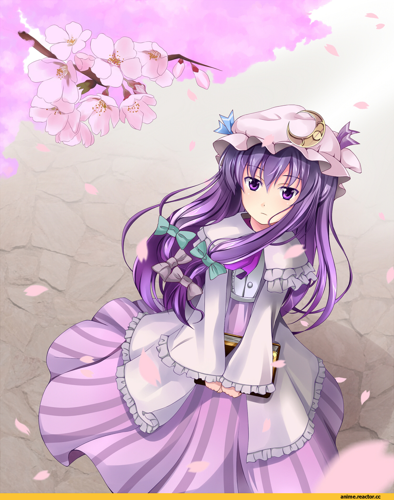 Anime Art, Patchouli Knowledge, Touhou Project, Anime