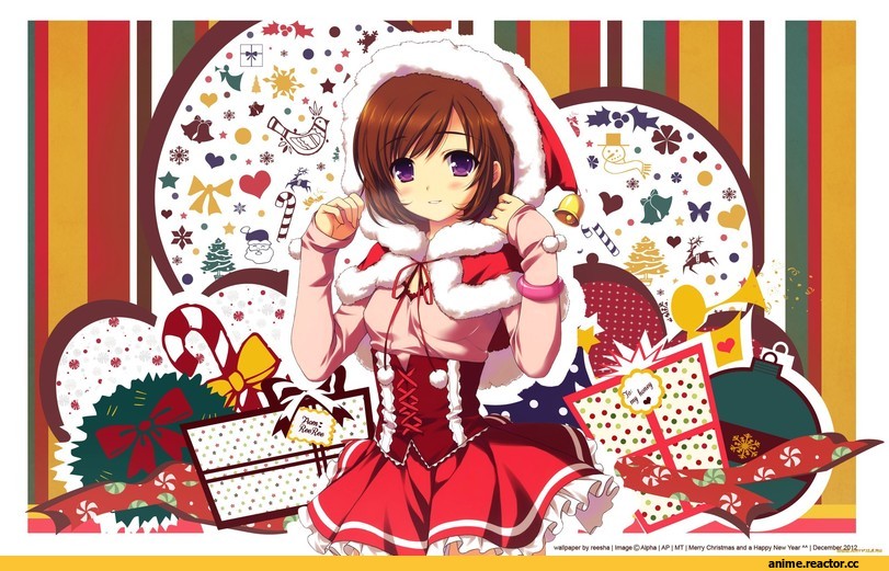 Anime Art, christmas, Anime