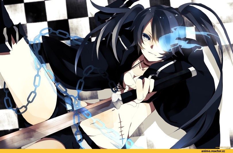 Anime Art, Black Rock Shooter, Anime