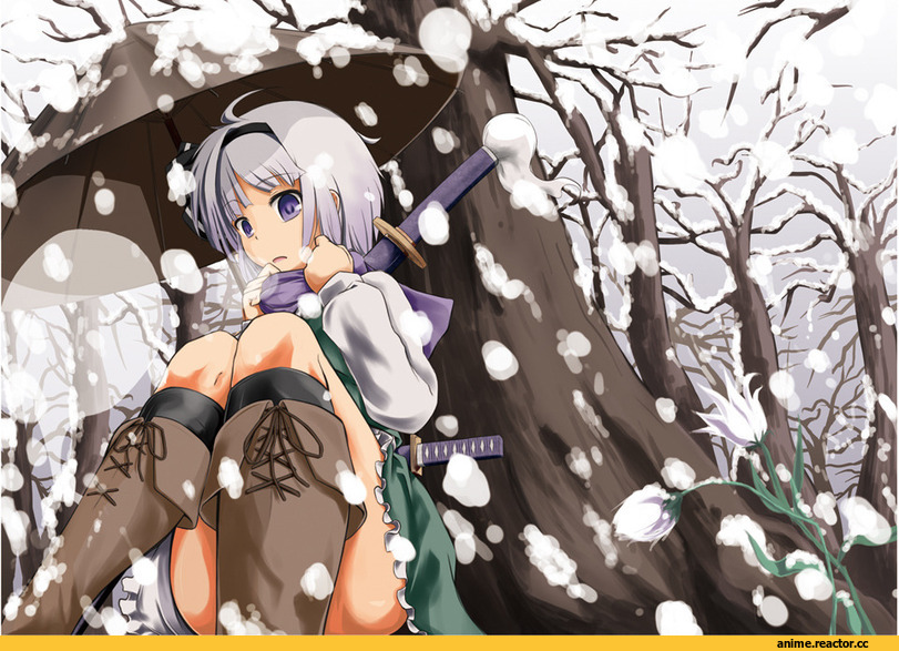 Anime Art, Touhou Project, Konpaku Youmu, Anime