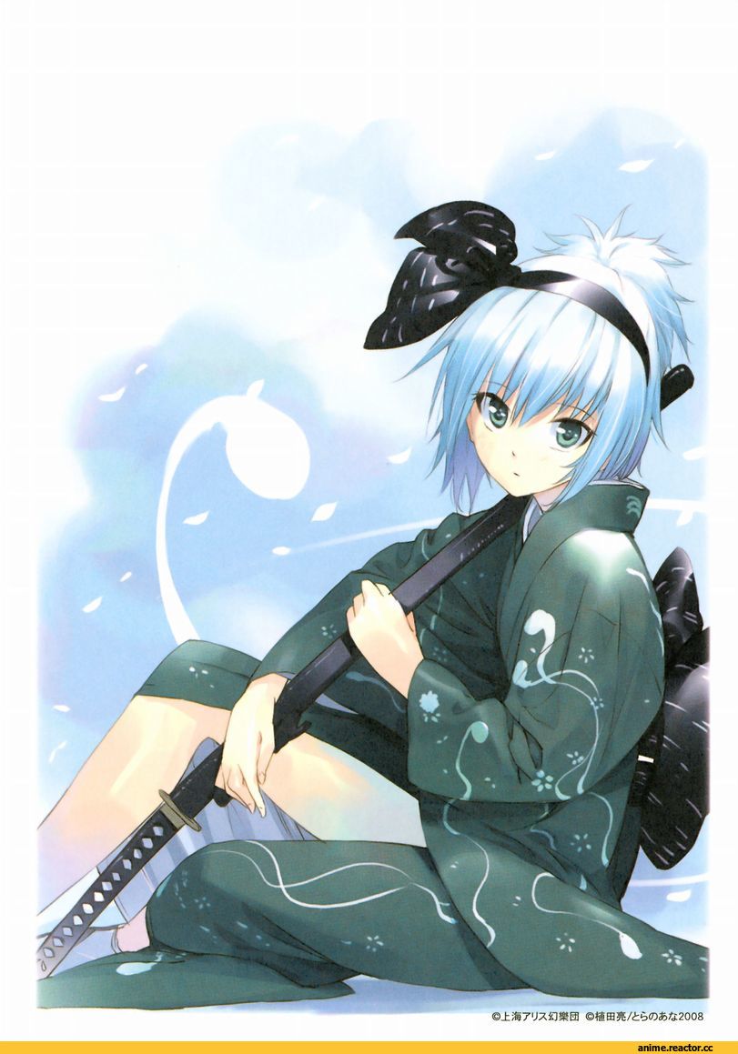 Anime Art, Touhou Project, Konpaku Youmu, Anime